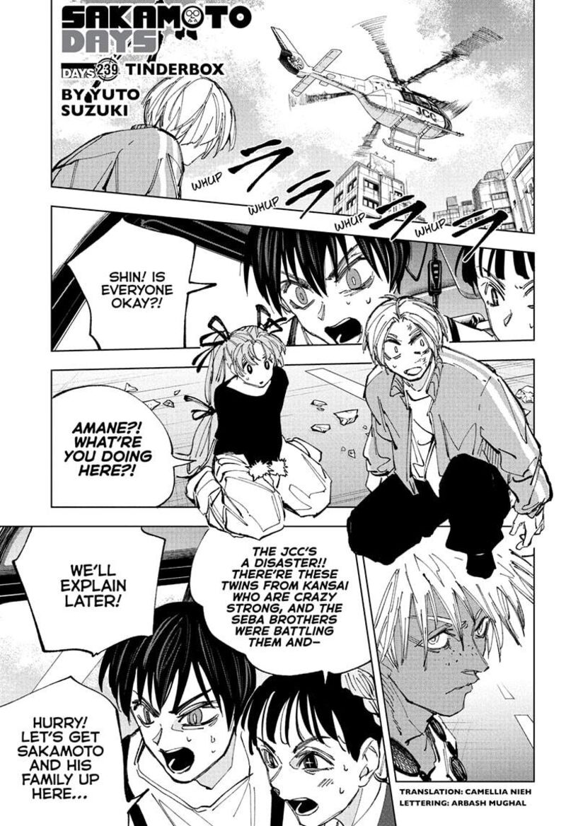 Sakamoto Days Chapter 239